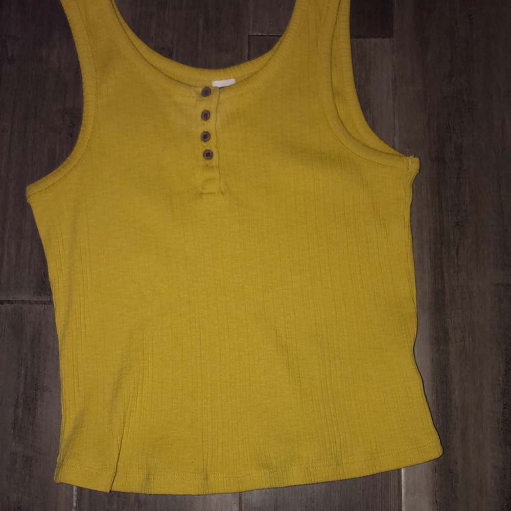 Yellow, Old Navy, tank top